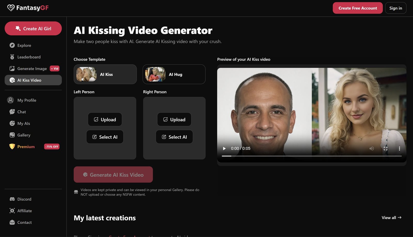 FantasyGF Visual Consistency